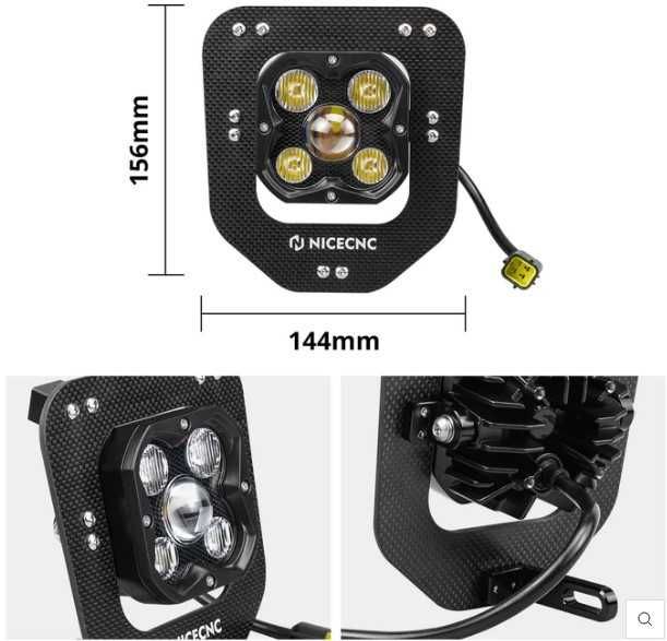 Світлодіодна фара NiceCNC KTM Husqvarna 2024-2025