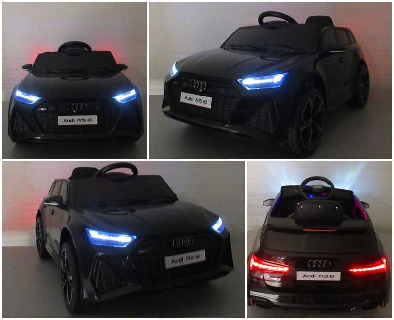 Auto na akumulator Autko dla dzieci Samochód Audi RS6 Pilot Radio RATY