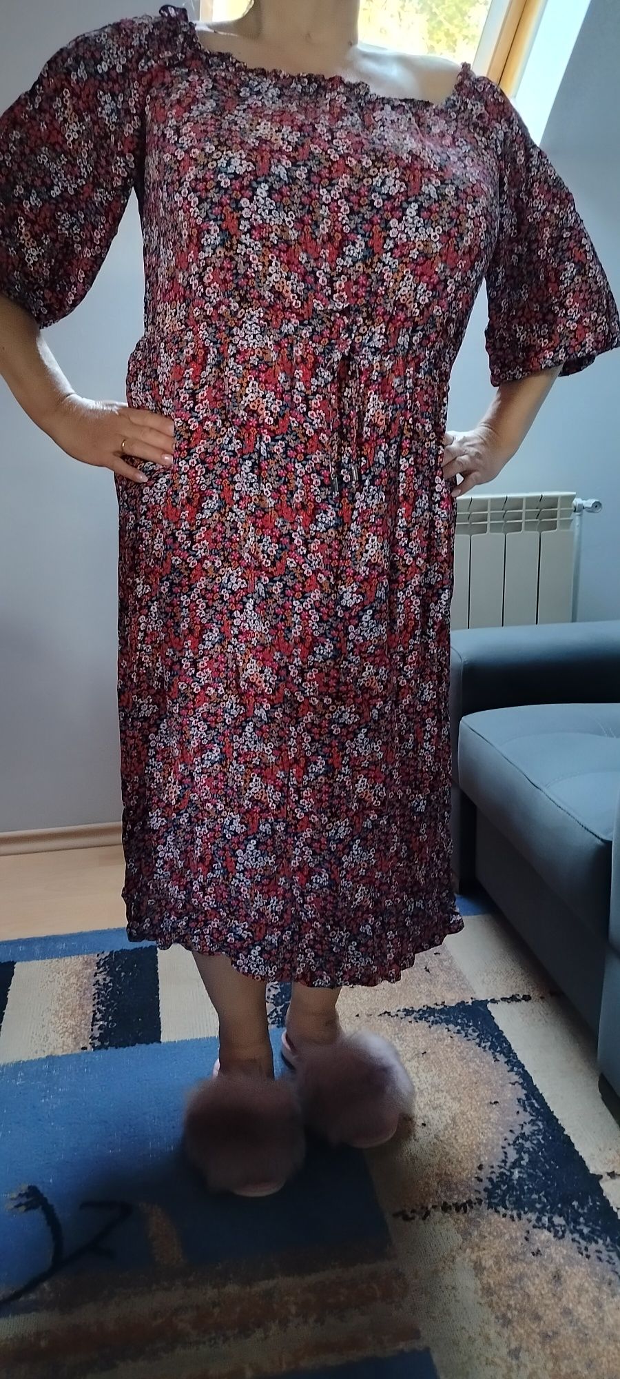 Piękna Duża Sukienka Hiszpanka Monsoon stan idealny