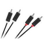 Kabel 2 RCA - 2 RCA CHINCH 3m Cabletech