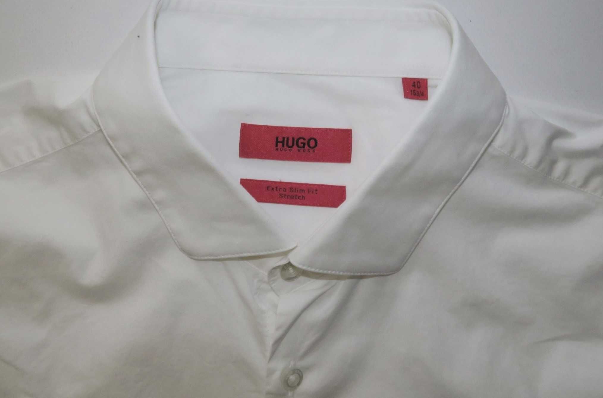 Hugo Boss koszula taliowana najwyższa linia ze strechem S