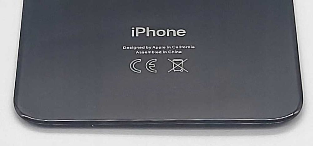 Tylne szkło / Klapka / Plecki / Panel do iPhone XS Max– Czarny