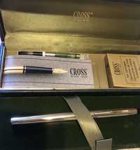 Позолоченая ручка Cross Since 1846 c золотым пером.