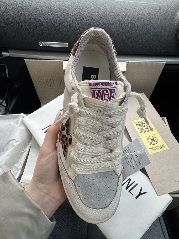 Кеди Golden Goose леопардові