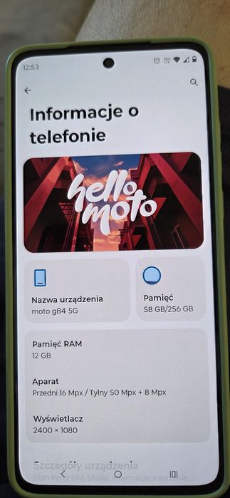 Sprzedam Motorole g84 5G