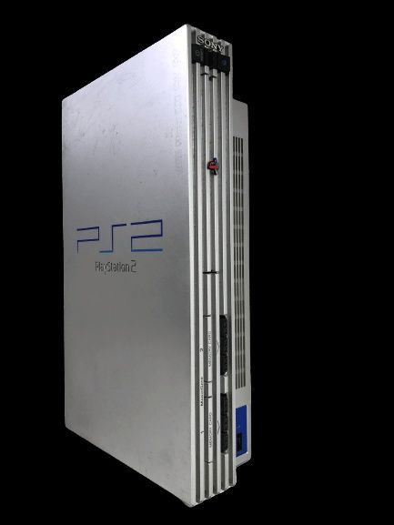 PlayStation 2 Silver Edition c/openloader