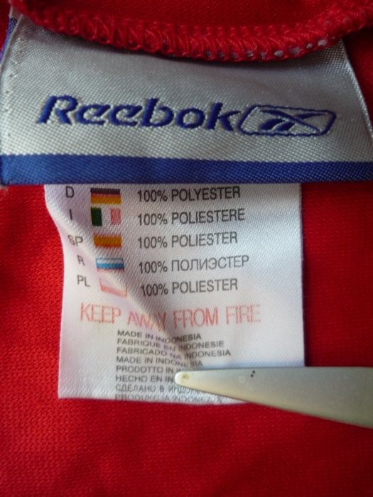 REEBOK koszulka FC LIVERPOOL rozmiar 74cm 1 ROK, piłkarska