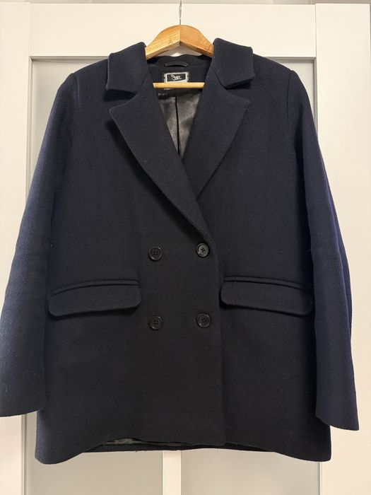 Пальто жакет з шерсті