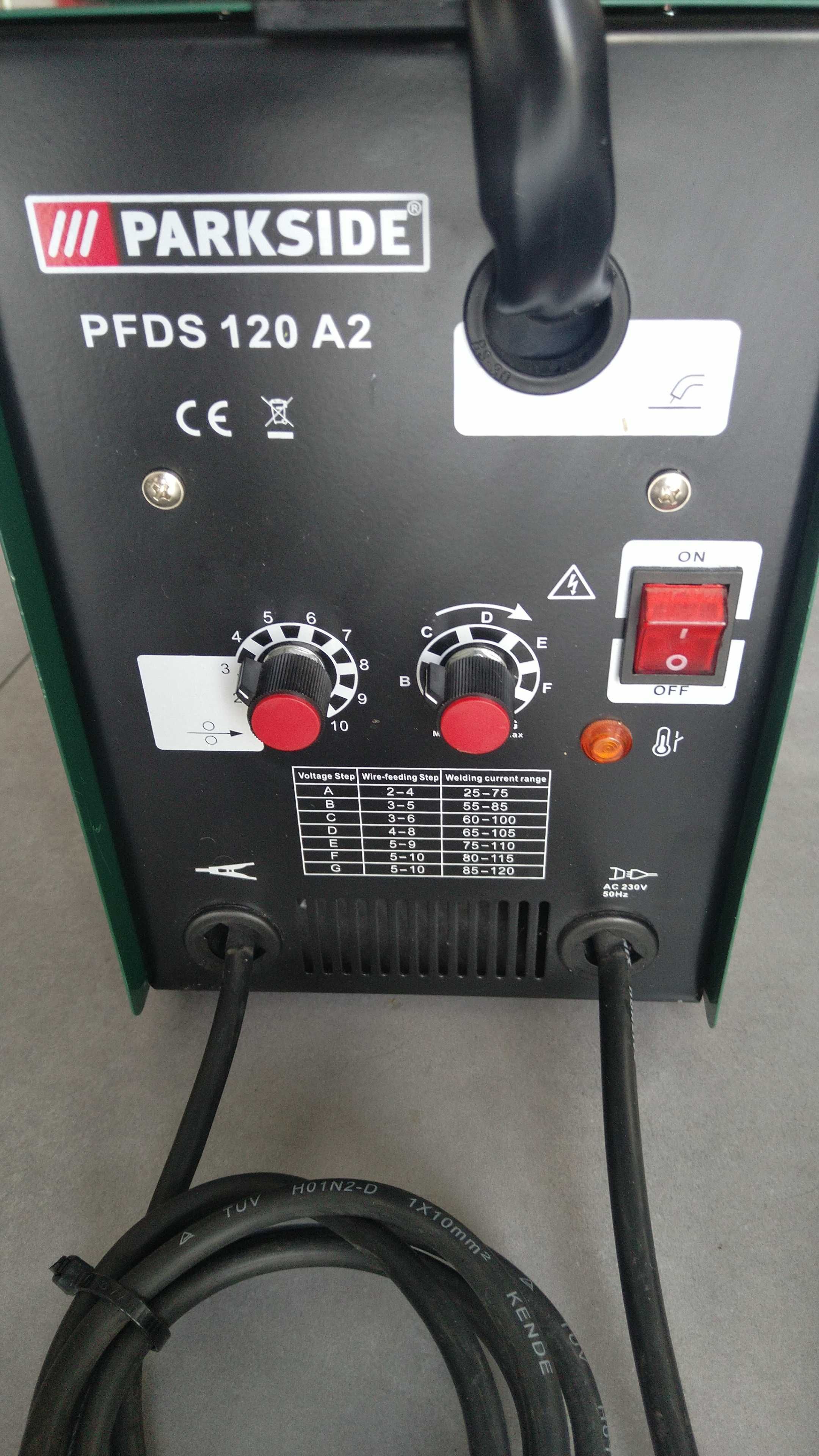 Parkside spawarka PFDS 120A jak nowa