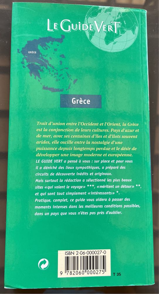 Le Guide Vert Grèce, Michelin