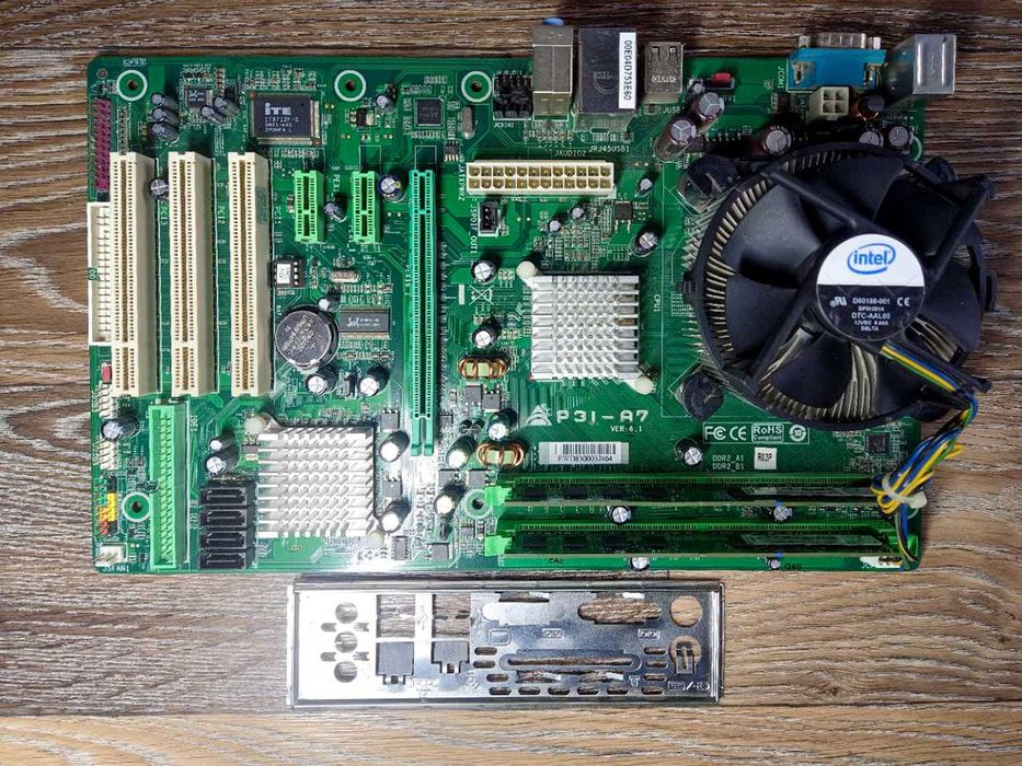 Материнська плата 775 DDR2 SATA Biostar P31-A7