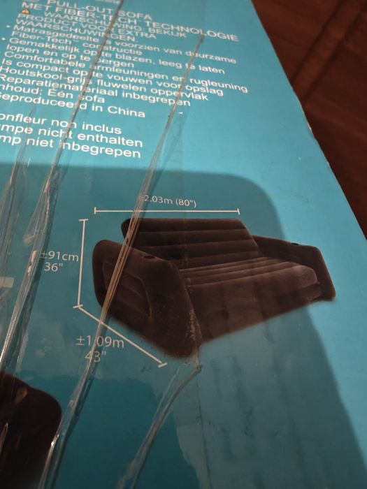 Dmuchana Sofa do domu i ogrodu. Welurowa. Dwuosobowa,kanapa.