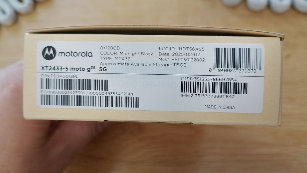 Motorola g35 5g nówka nie odpakowana