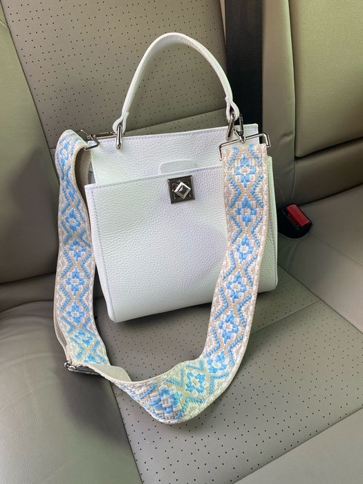 Шкіряна жіноча сумка