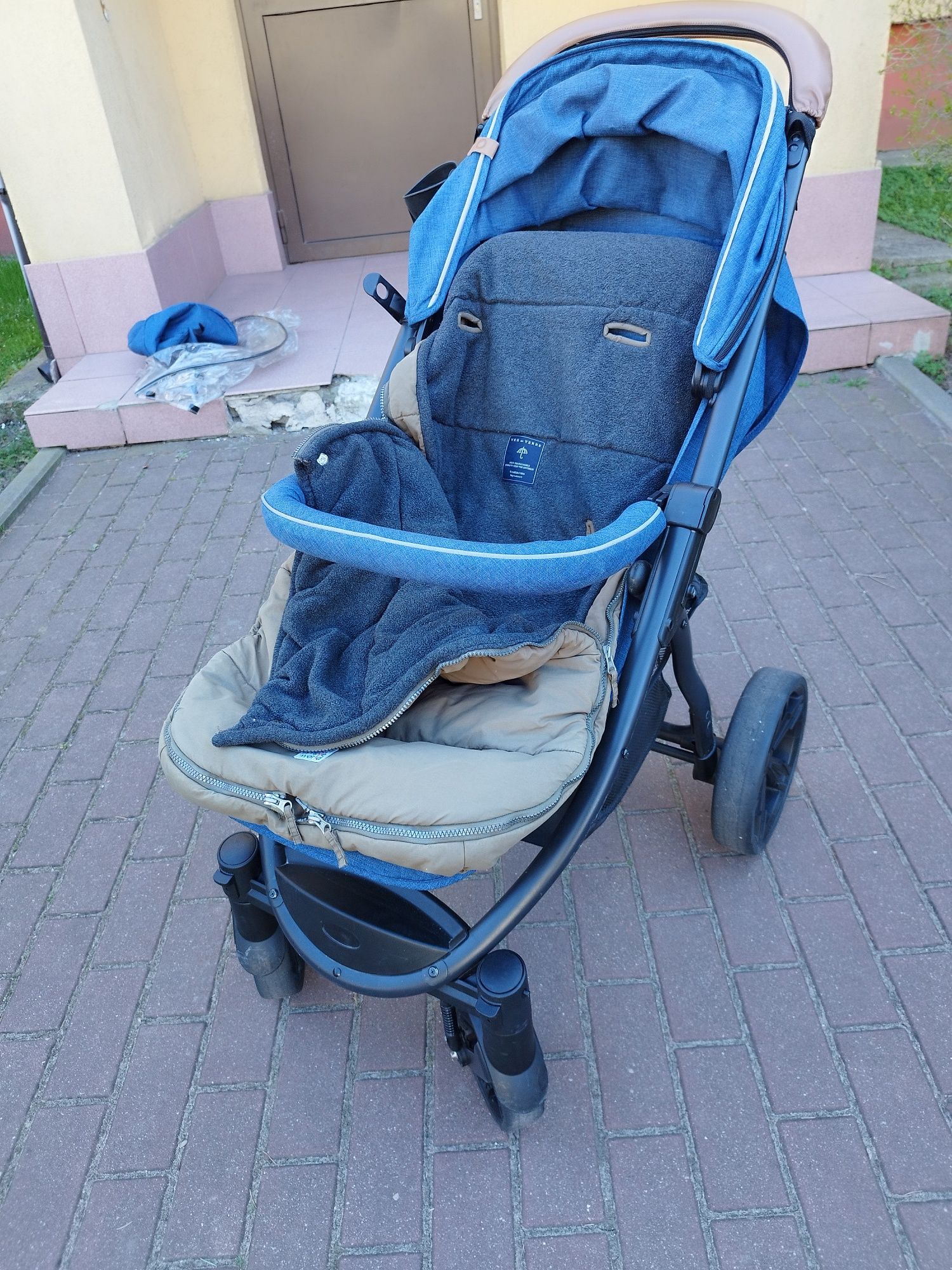 Wózek spacerowy, spacerówka lionelo Annet Plus  Blue Denim