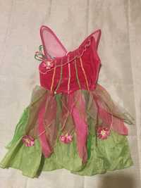 Vestido Carnaval Fada Menina 3-4 Anos