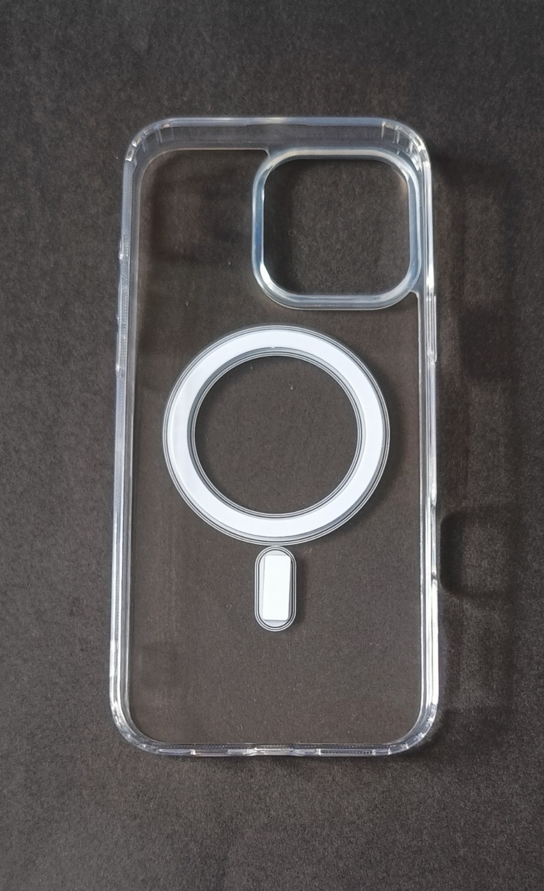 Etui/case klasyczne i niebieskie z magsafe na iPhone'a 16 pro max