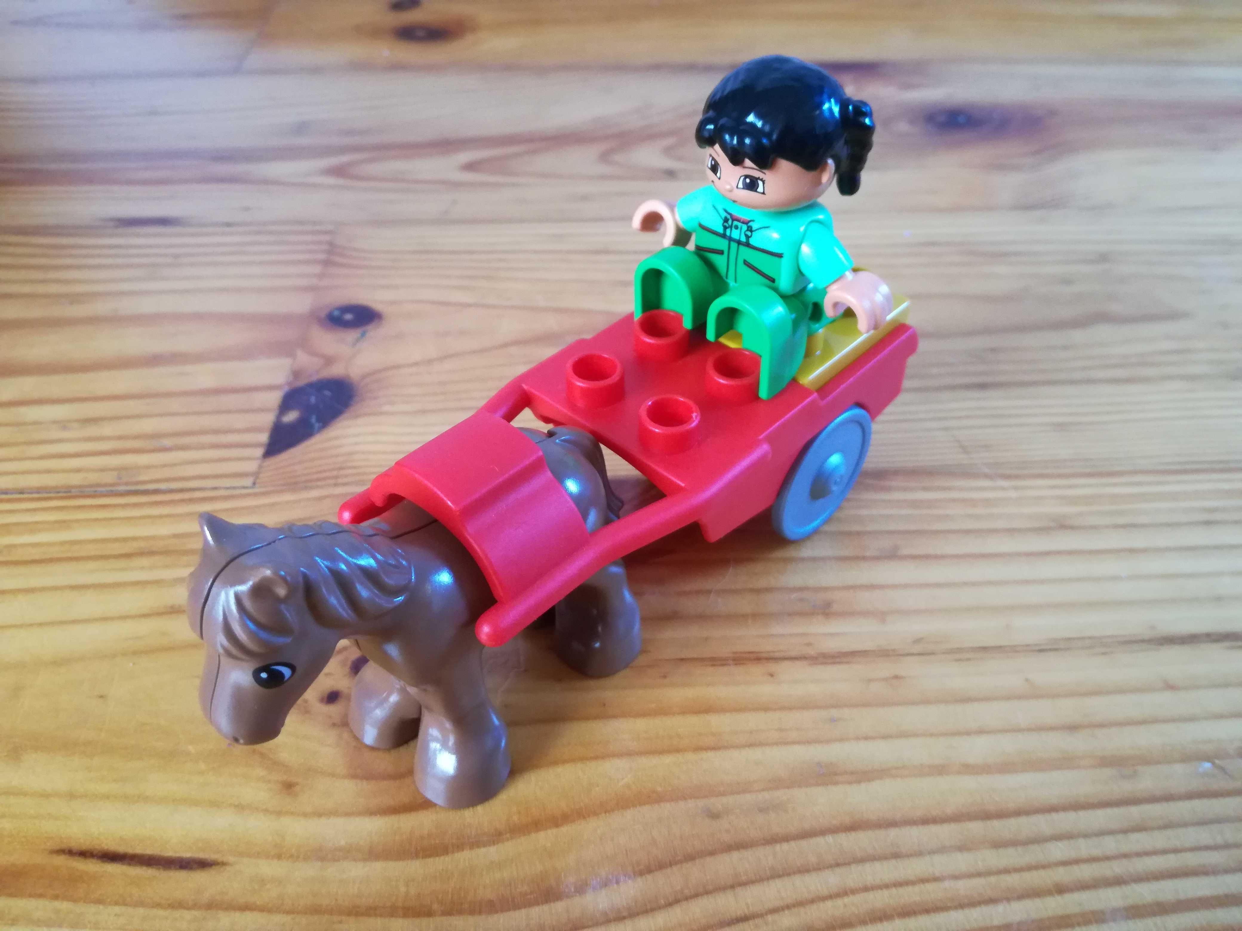 Lego duplo 4683 Wóz farmera z koniem