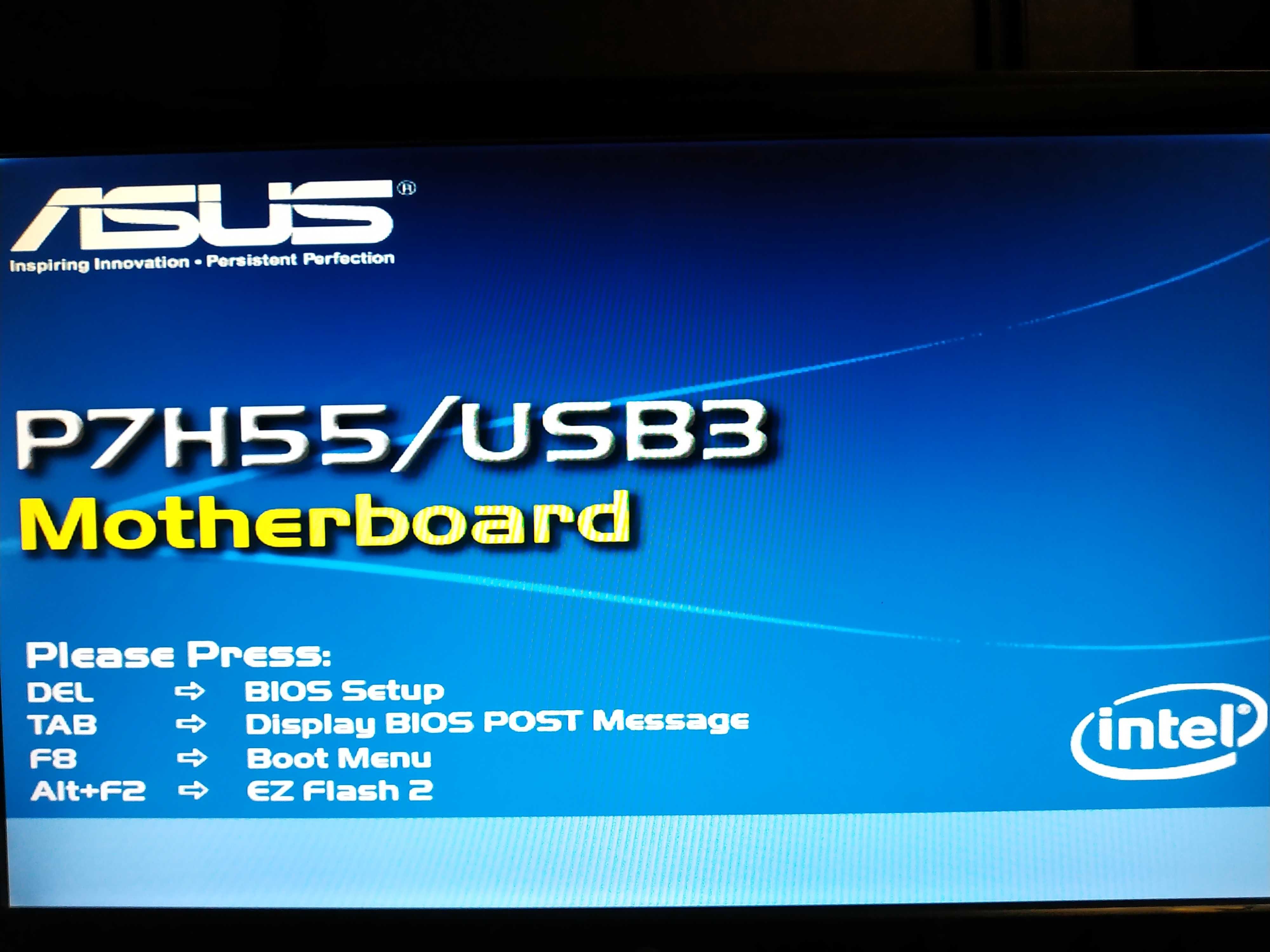 материнская плата ASUS P7H55 + проц+кулер