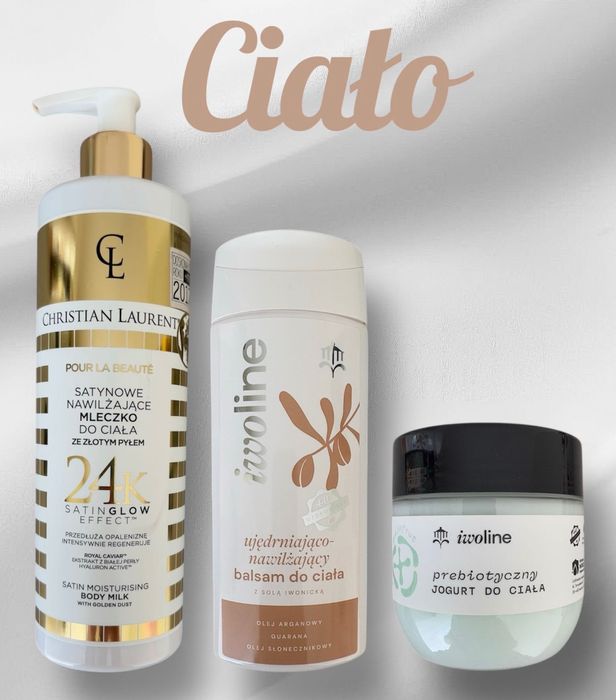 Zestaw kosmetyków pielęgnacja NOWE okazja cenowa skóra włosy