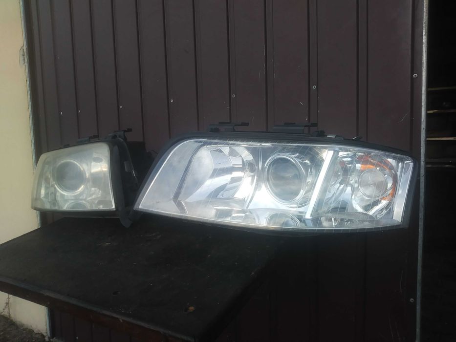Audi A6 C5  lift   lampa przód przednia na H7