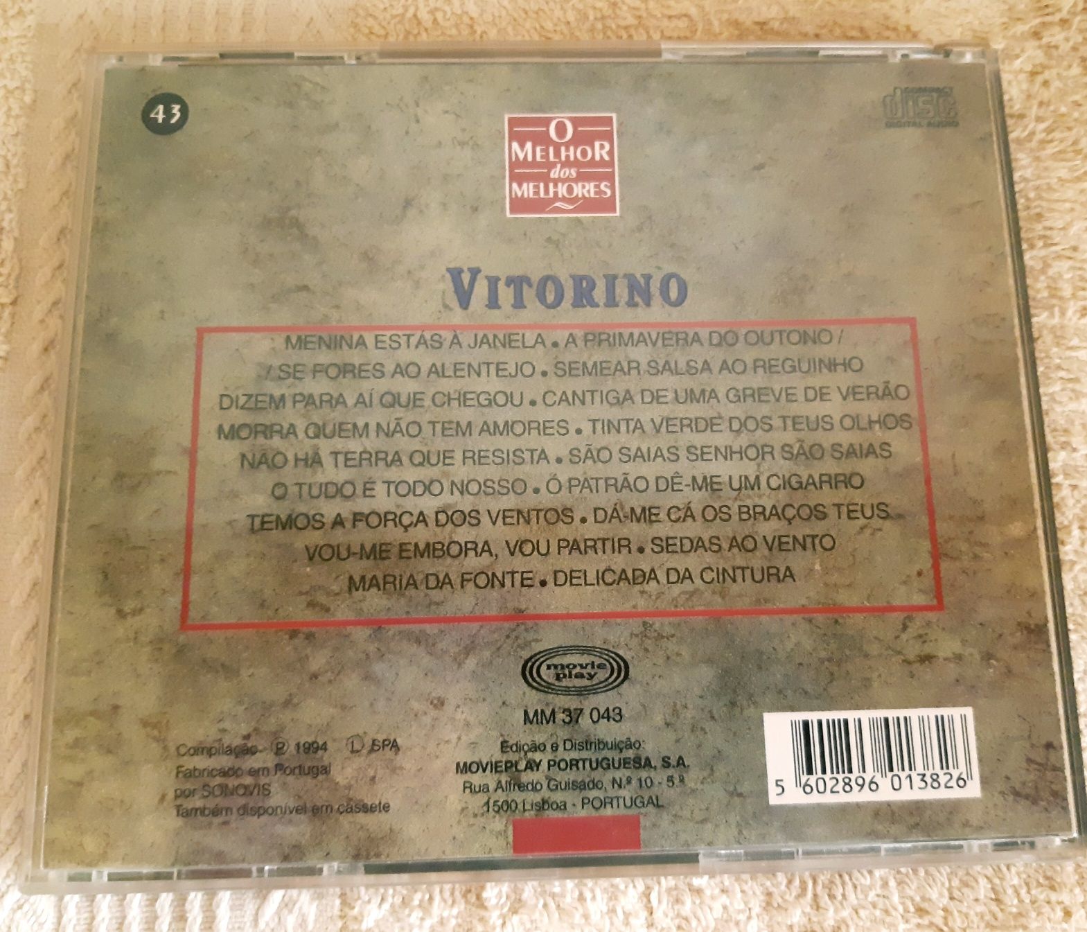 Vitorino - Cd da coleção "O melhor dos melhores"