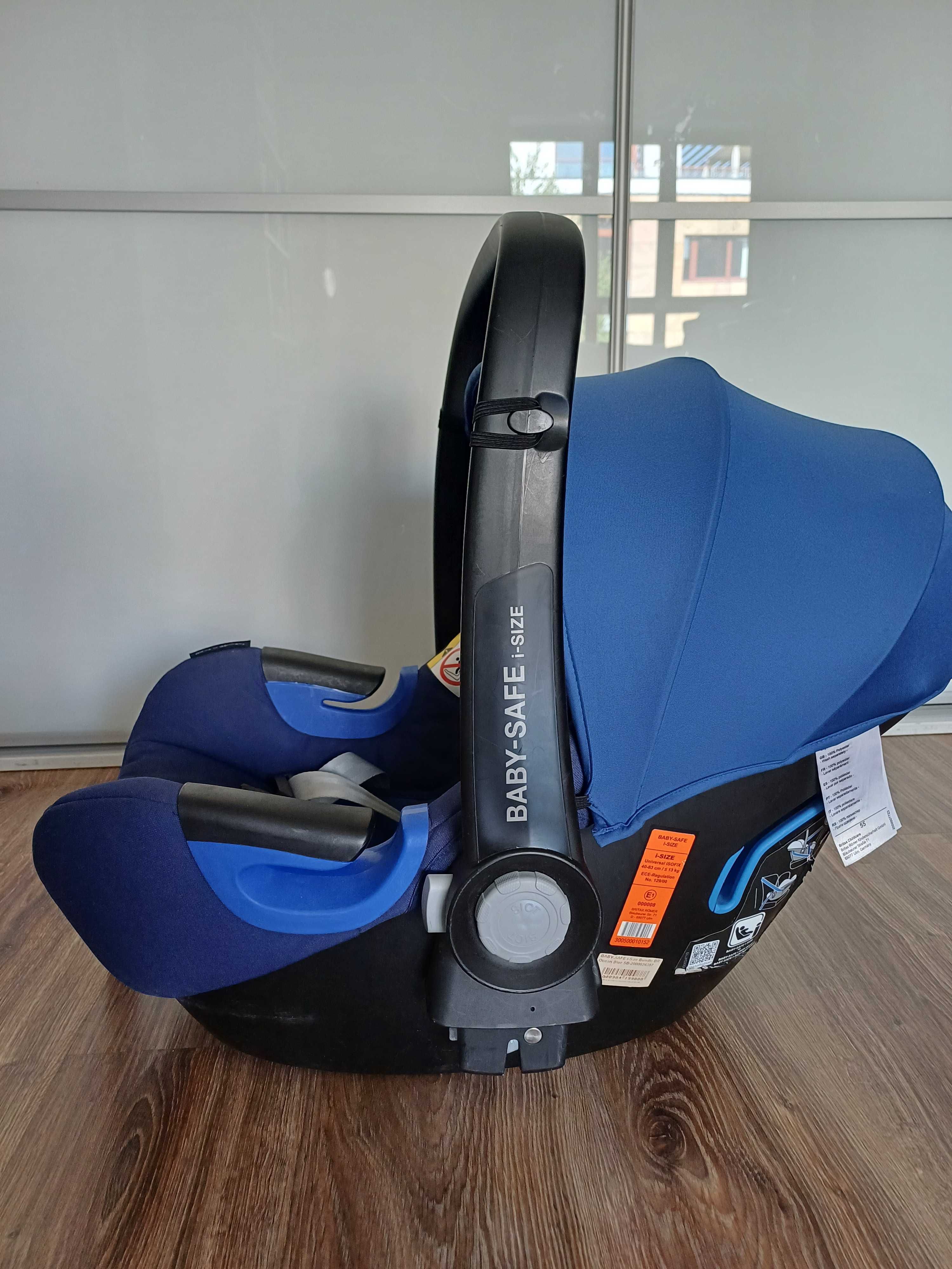 Fotelik Britax Romer Baby-Safe I-size Isofix z bazą nosidełko łupina