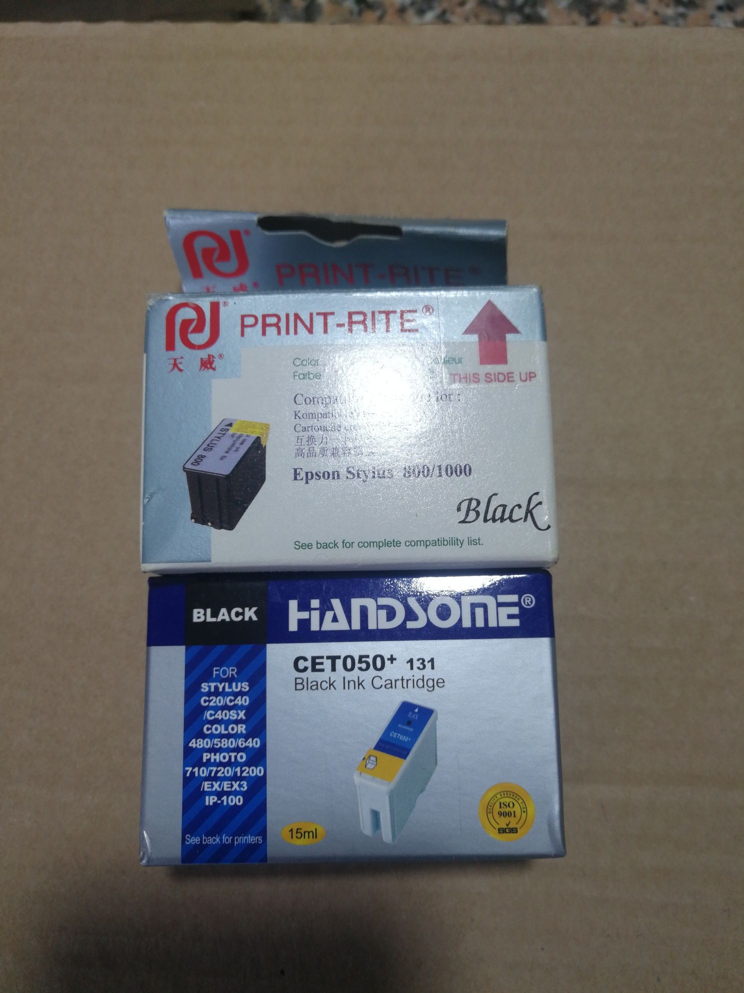 Tinteiros Epson compatíveis