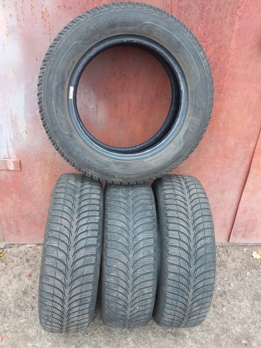 Зимова гума 175/70R14в гарному стані,без гуль порізів та латок,