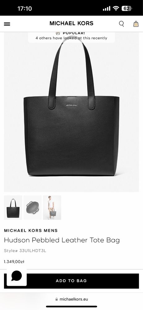 Torebka shopper Michael Kors