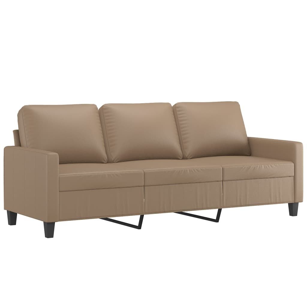 Sofa 3 osobowa vidaxl cappuccino. beż