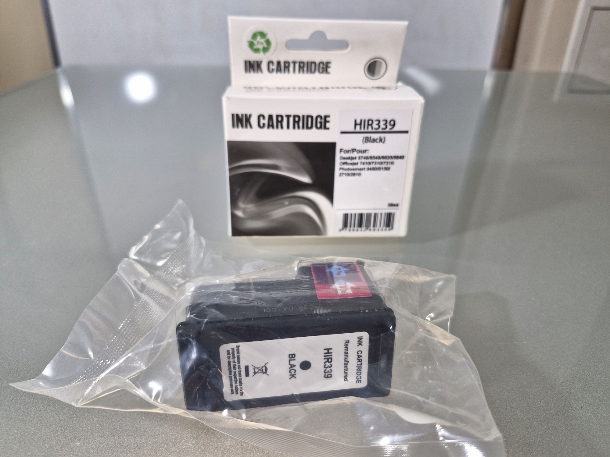 Tusz Czarny BK HIR339 do Drukarek HP 35 ml