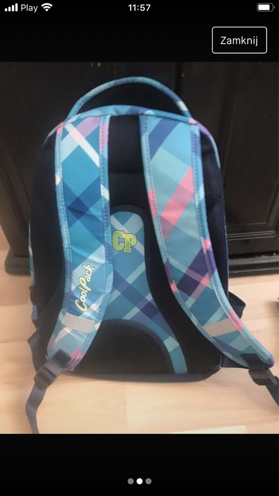 Plecak szkolny  dla dziewczynki Cool spacja.