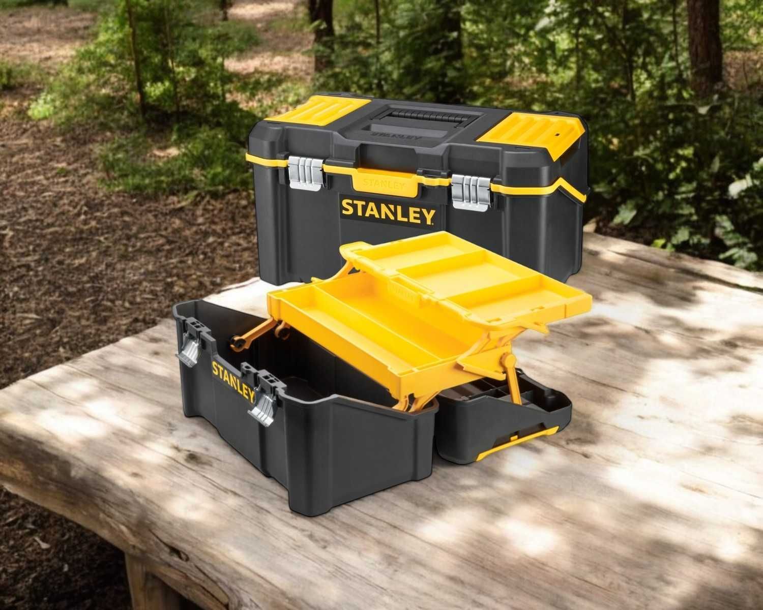 WIELOPOZIOMOWA Skrzynka Narzędziowa Stanley 3 Poziomy 24L Wysyłka24H