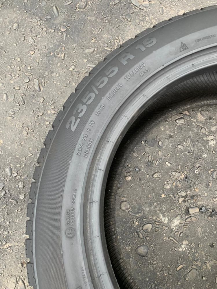 Шини 235/55 R19 Continental 2022p зима 7,4/7мм