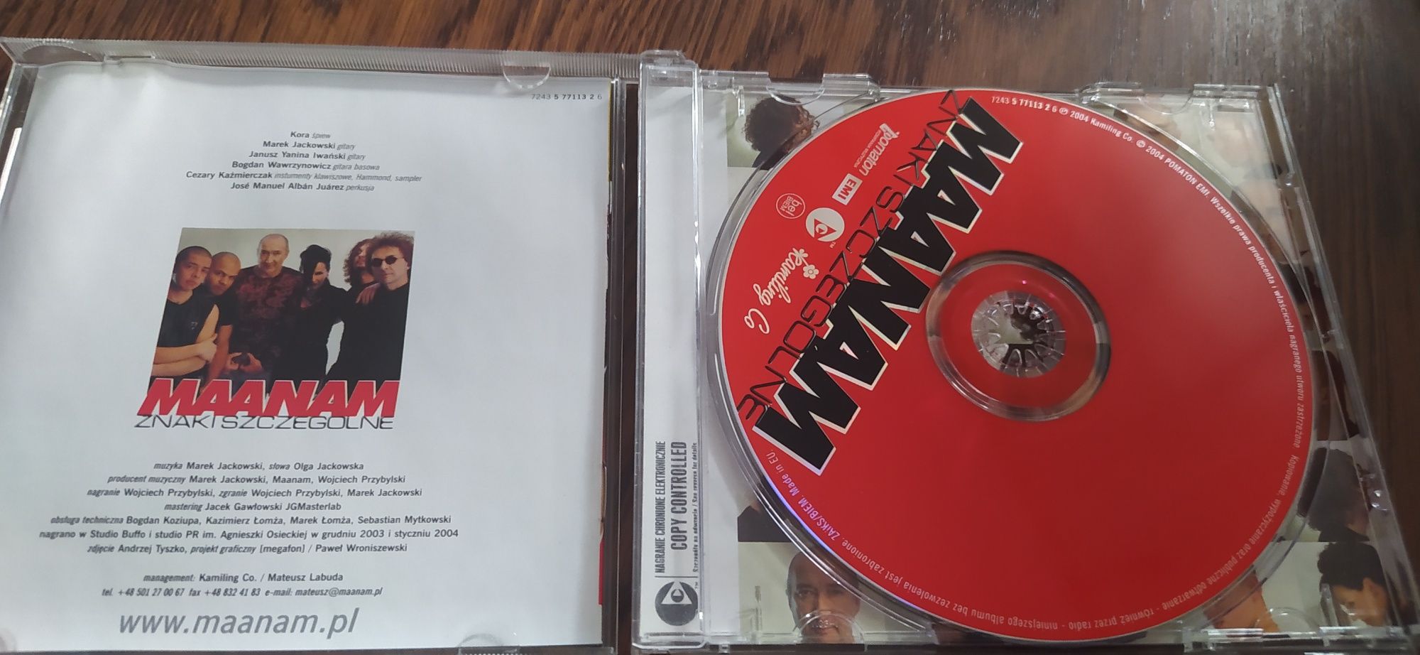 Maanam znaki szczególne CD