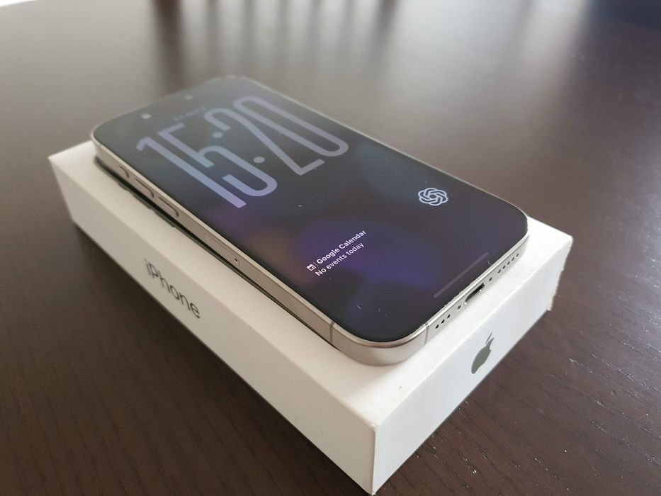 iPhone 15 Pro 256GB Titânio — Impecável, Garantia até 2027