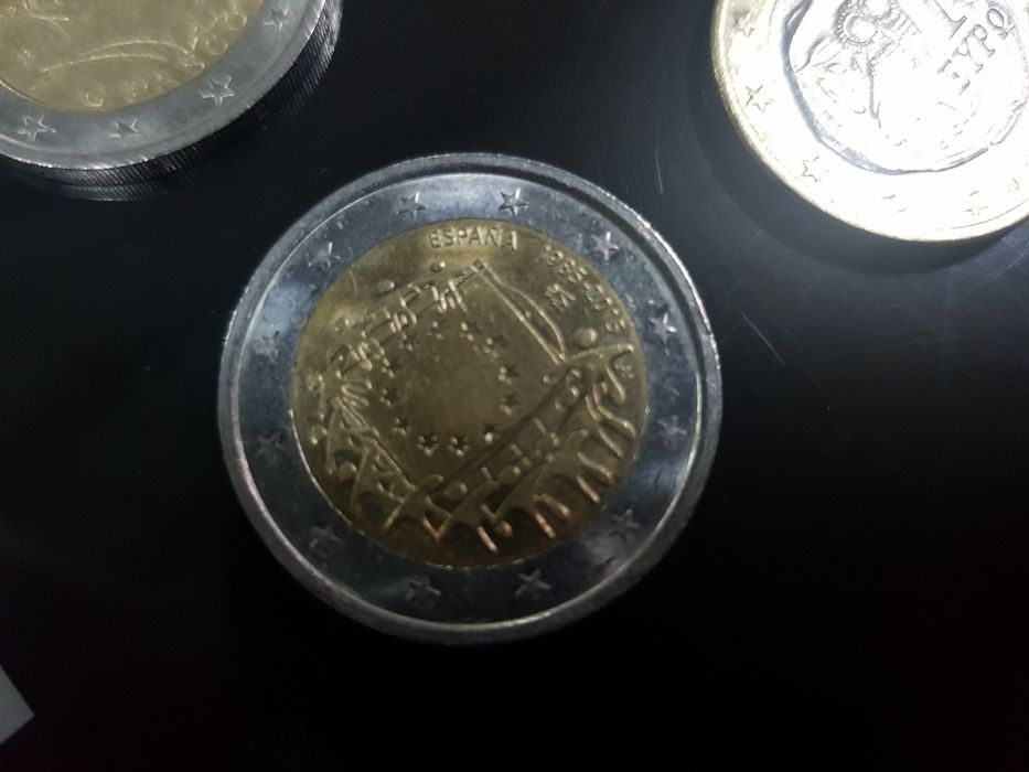 Varias Moedas Euro Raras Preço Individual Especiais ou Comemorativas