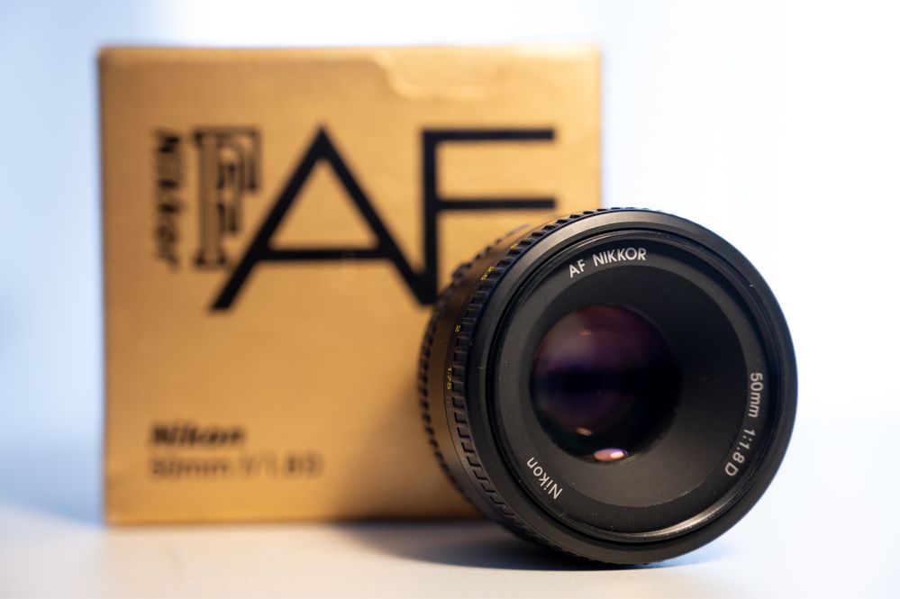 Nikkor F AF-D 50mm f1.8