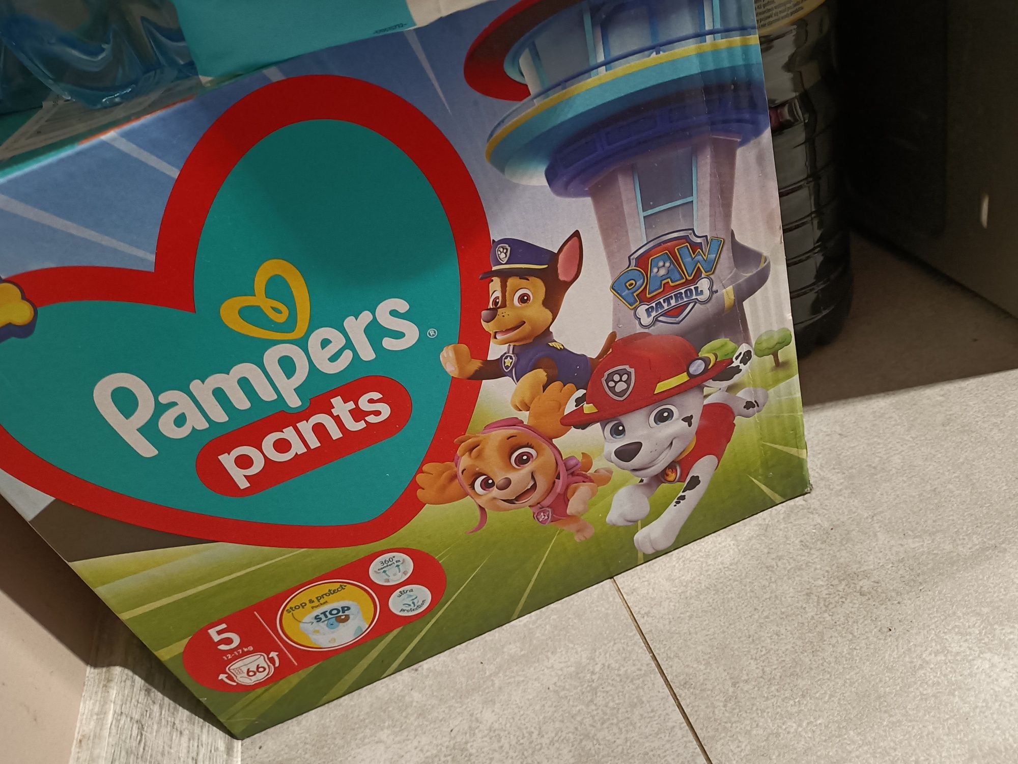 Pampersy roz 5 psi patrol