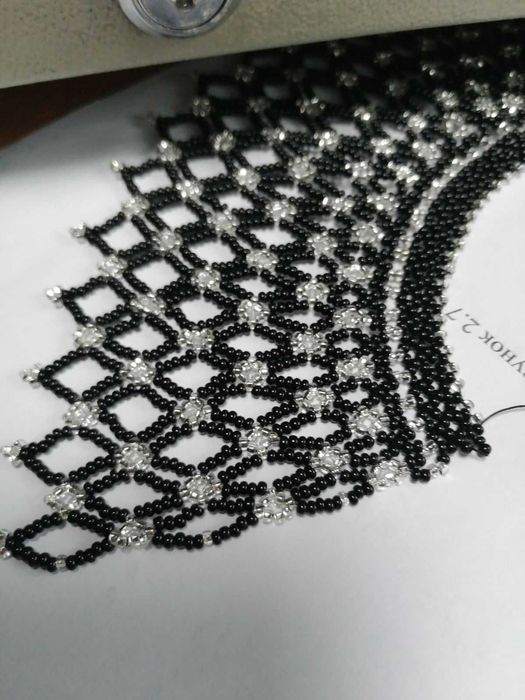 Подарунок, прикраси, кольє, силянка, бісерна прикраса