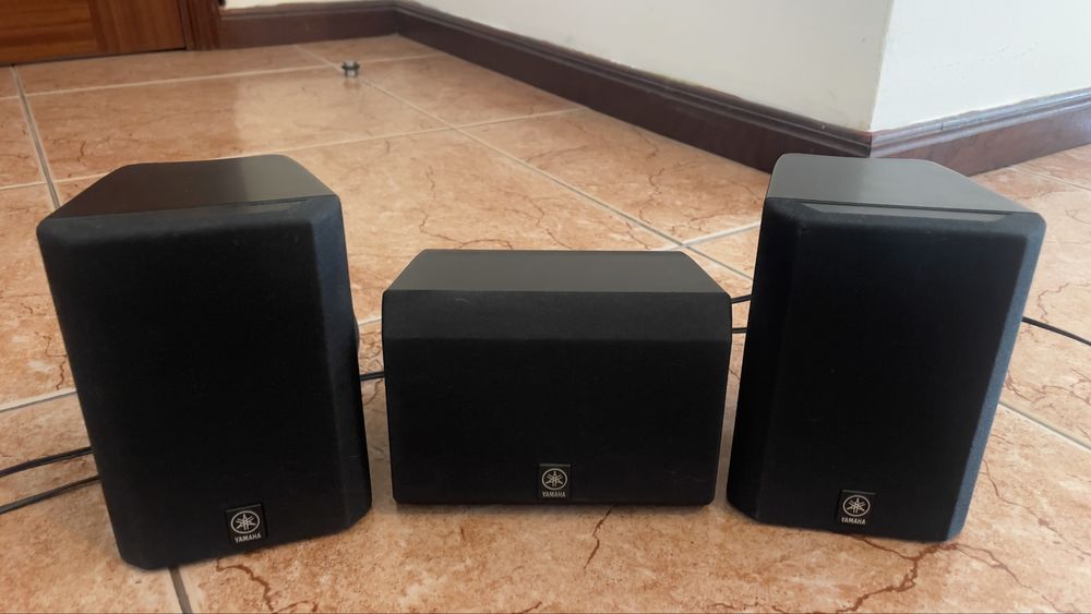 Sistema de som Yamaha RX-V396RDS + subwoofer