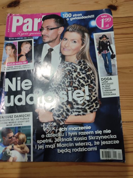 Czasopismo Party Życie gwiazd.