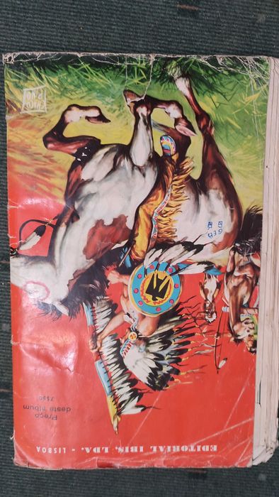 Caderneta de Cromos Antiga A Conquista do Oeste Álbum Nº 2 - Completa