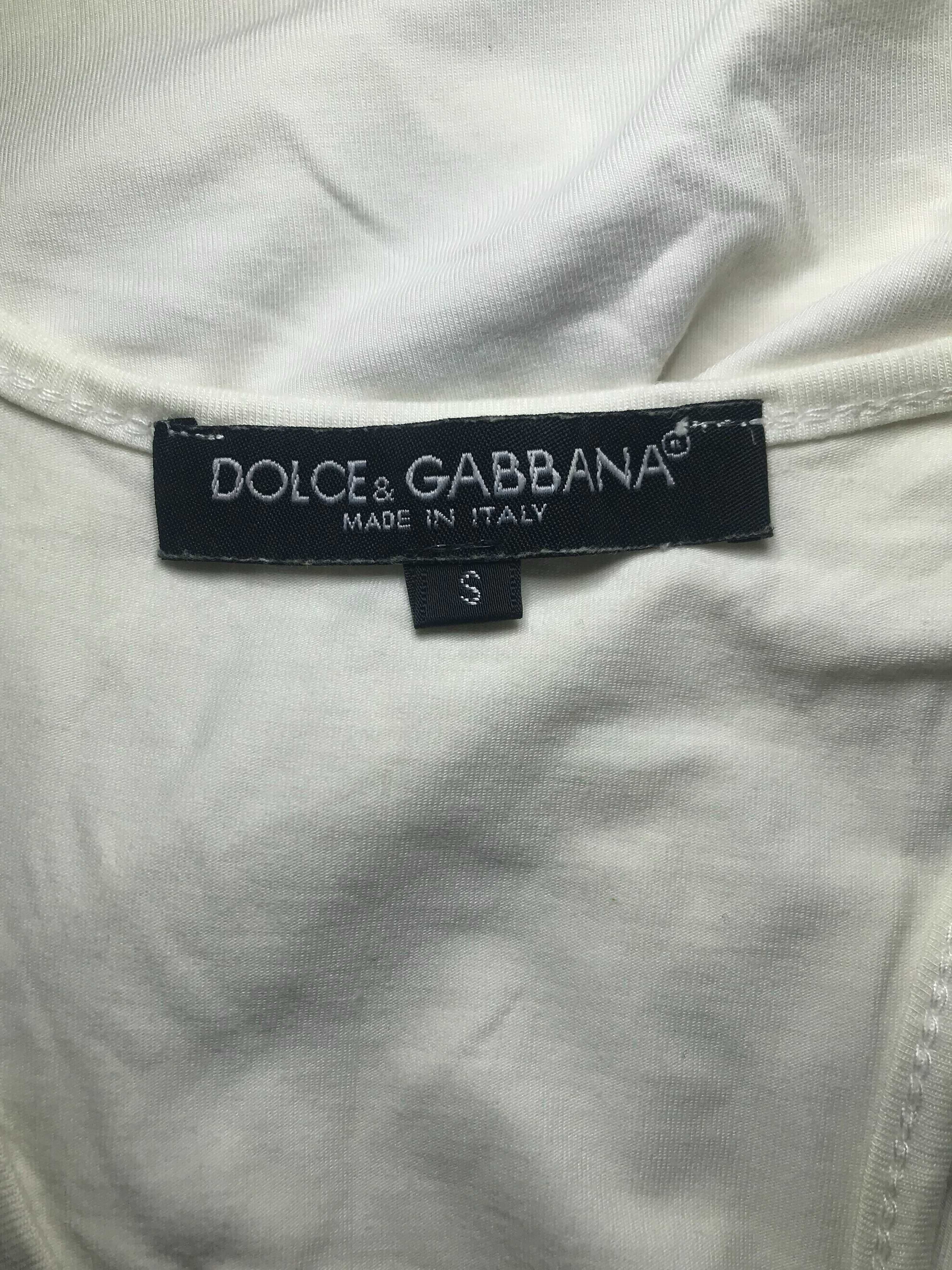 Базова тонка майка Dolce & Gabbana