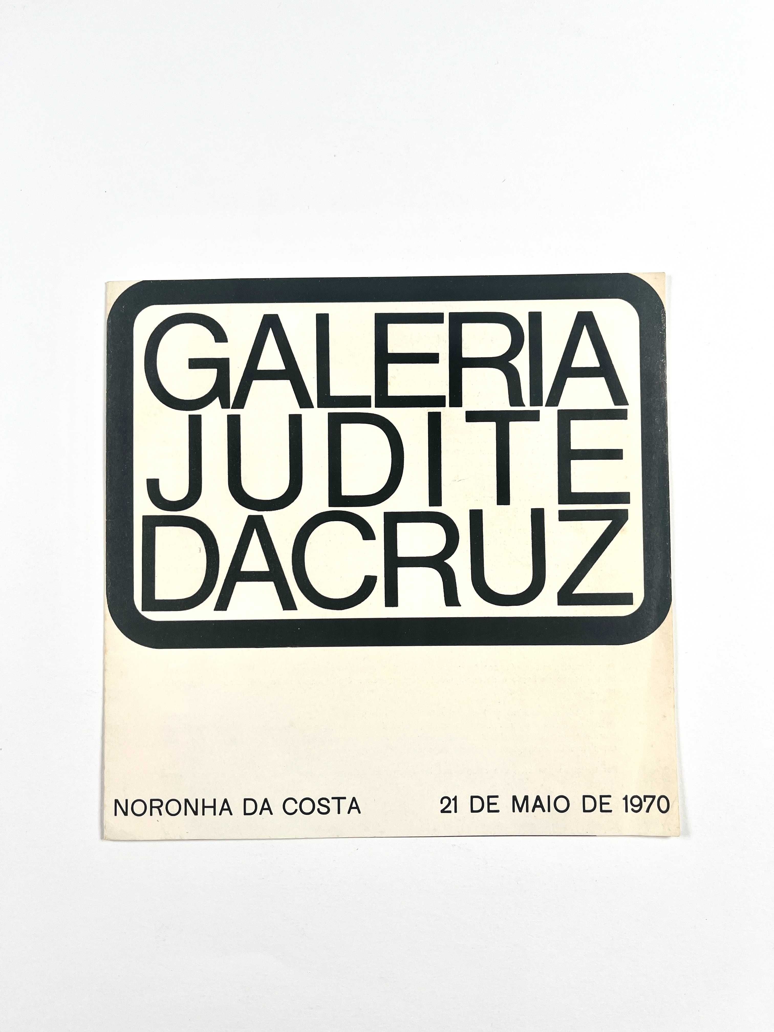 Noronha da Costa Catálogo da exposição Galeria Judite da Cruz 1970
