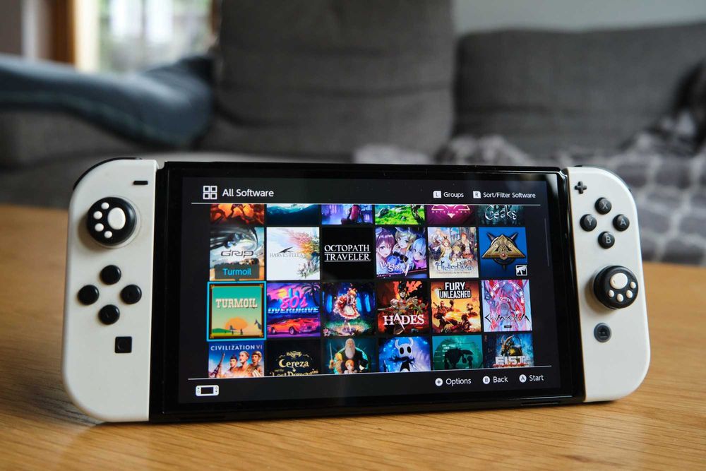 Nintendo Switch OLED, dodatki