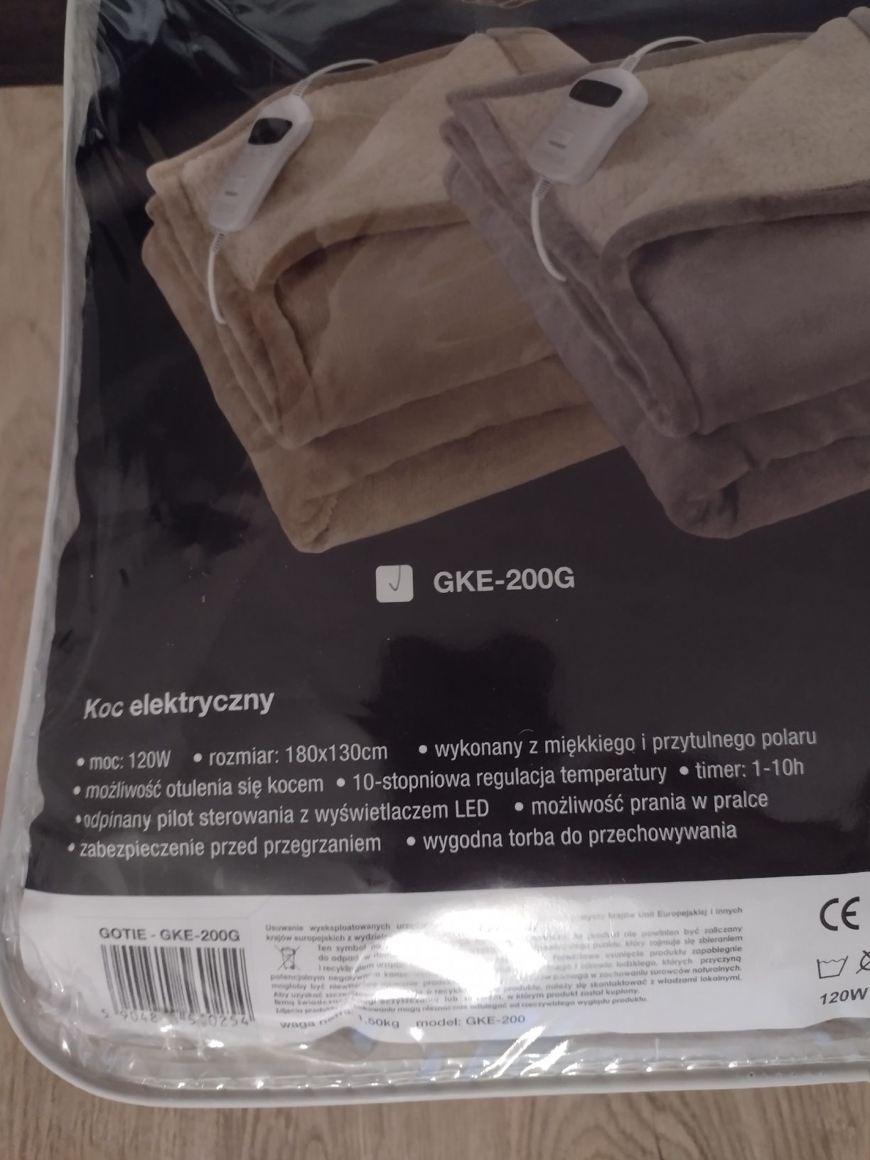 Koc elektryczny GOTIE GKE-200G