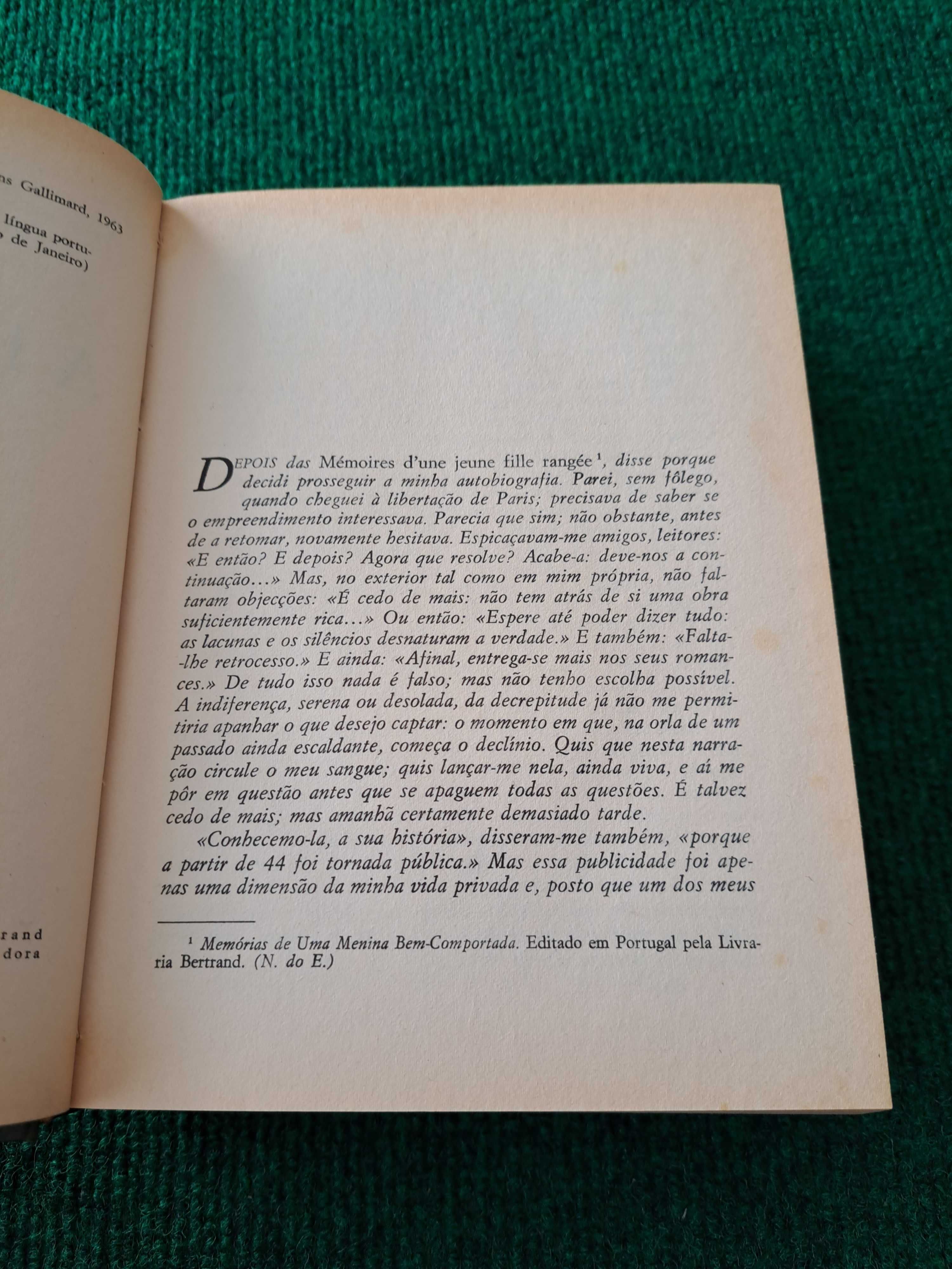 A Força das Coisas - 2 Volumes - Simone de Beauvoir