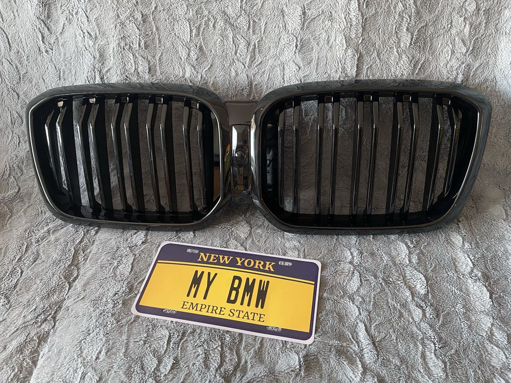 Решетка радиатора, ноздри на BMW G01 G02 G05 G07 G11 G12 G20 G30